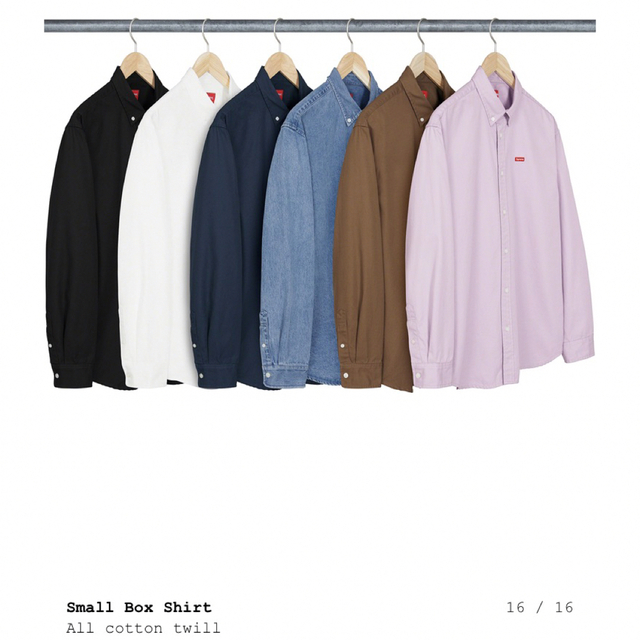 新品Sサイズ　Small Box Shirt supreme