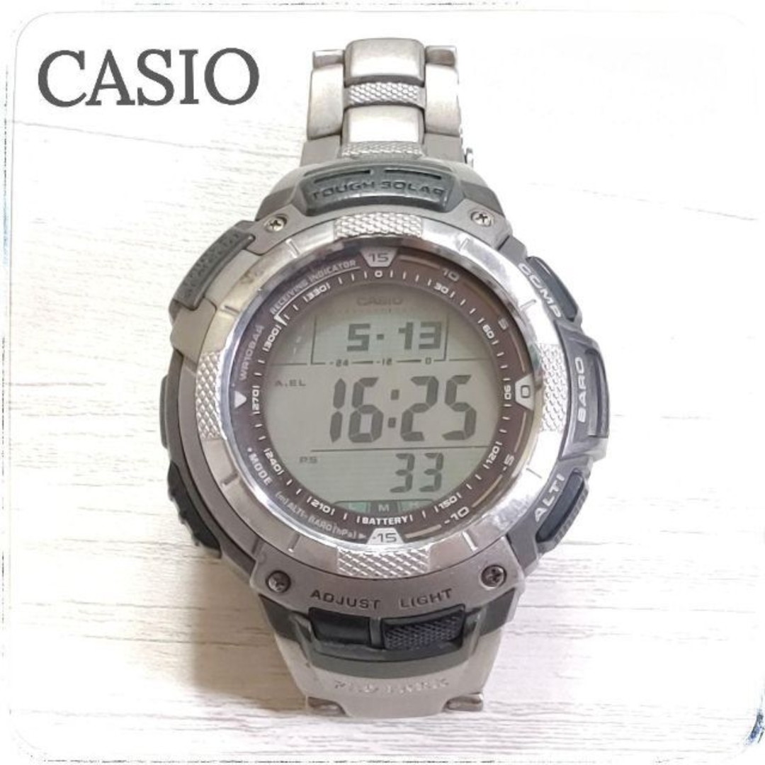 CASIO(カシオ)の【電池切れました！】 CASIO カシオ プロトレック prw-1000TJ メンズの時計(腕時計(デジタル))の商品写真