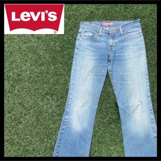 リーバイス(Levi's)のリーバイス 518Mサイズライトブルーデニムジーンズフレア ブーツカットメキシコ(デニム/ジーンズ)