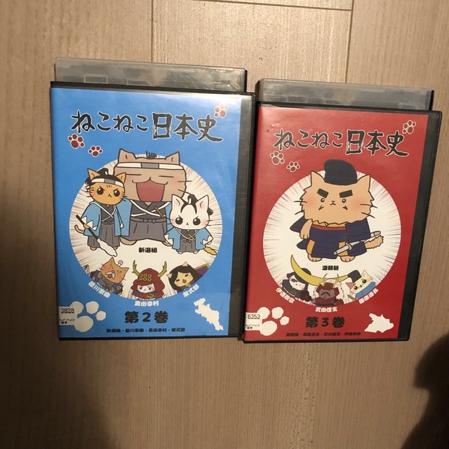 ねこねこ日本史2.3 DVD 2巻セットの通販 by ムックムック｜ラクマ