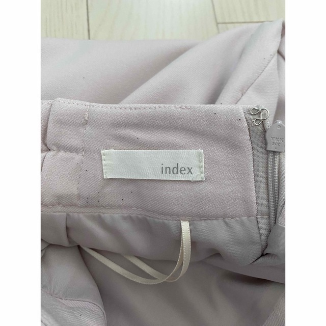 INDEX(インデックス)のインデックス　ピンクタイトスカート レディースのスカート(ひざ丈スカート)の商品写真