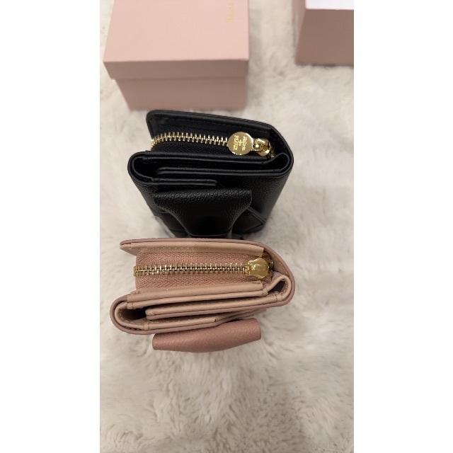 メゾンドフルール Maison de FLEUR ベルトリボンミニウォレット