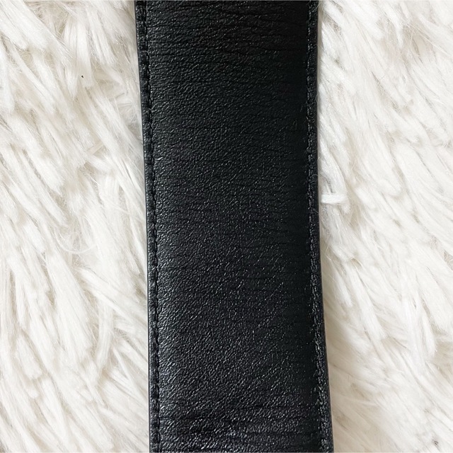 Gucci - GUCCI グッチ レザー バックルベルト インターロッキング