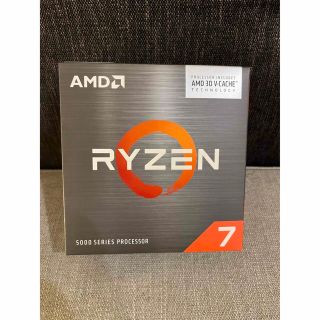 【新品未開封】AMD ryzen7 5800X3D BOX（国内正規代理店品）(PCパーツ)