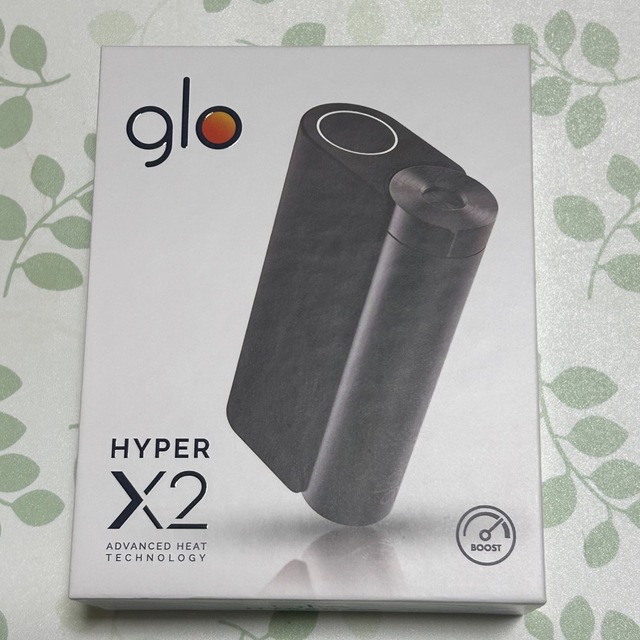 glo  HYPER Ｘ２　ブラック　未開封 メンズのファッション小物(タバコグッズ)の商品写真