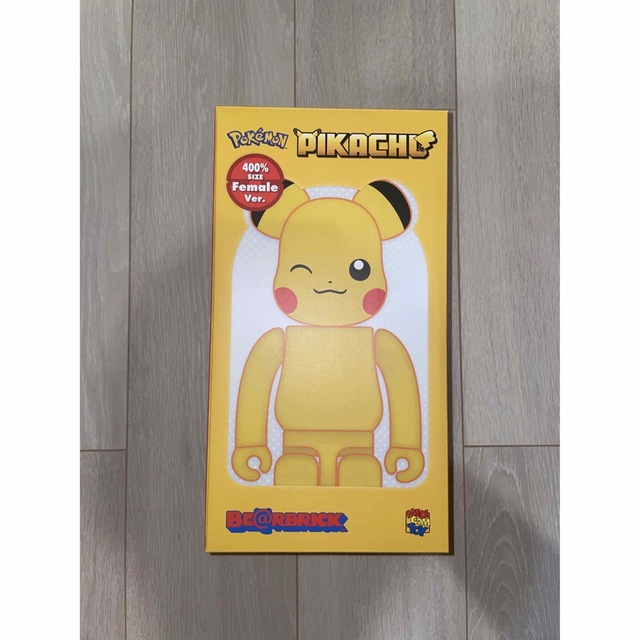 日本廉価 BE@RBRICK ピカチュウ Female Ver. 400% フィギュア