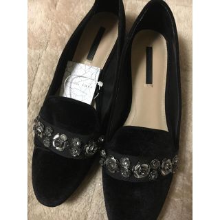 ザラ(ZARA)のZARA モカシン フラットシューズ(スリッポン/モカシン)