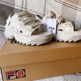 フィラ(FILA)のFILA 厚底　スポーツサンダル　24cm(サンダル)