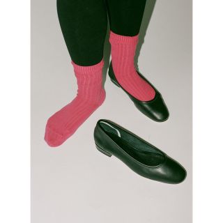 ロンハーマン(Ron Herman)のBaserange RIB ANKLE SOCKS ベースレンジ リブソックス(ソックス)