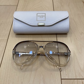 専用 vintage nina ricci clear sunglasses(サングラス/メガネ)