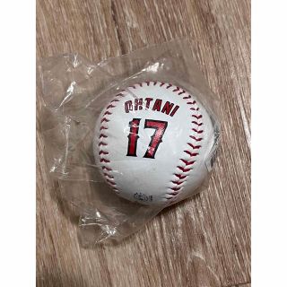 メジャーリーグベースボール(MLB)のエンゼルス　大谷翔平　ボール　17 スタジアム購入　新品(応援グッズ)