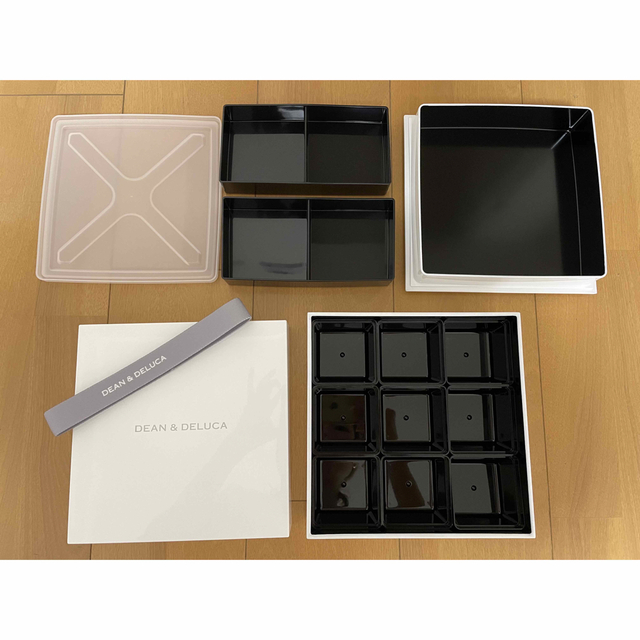 【新品未使用】DEAN&DELUCA 二段重(ホワイト) 1