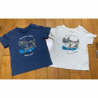 ザノースフェイス(THE NORTH FACE)のノースフェイス　Tシャツ2枚組　80(Ｔシャツ)