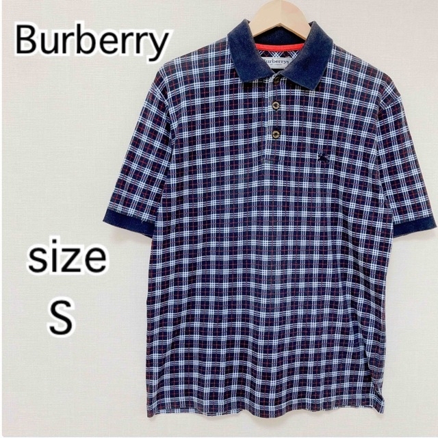 BURBERRY(バーバリー)の[Burberrys] バーバリー　チェック　半袖　ポロシャツ　S メンズのトップス(ポロシャツ)の商品写真