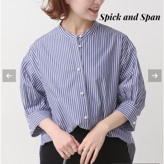 スピックアンドスパン(Spick & Span)の☆専用☆   Spick and Span パールボタンギャザースリーブシャツ(シャツ/ブラウス(半袖/袖なし))