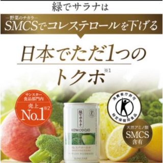 サンスター(SUNSTAR)の緑でサラナ　60缶(２箱)(その他)