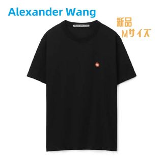 アレキサンダーワン(Alexander Wang)のAlexander Wang Tシャツ APPLE LOGO PATCH M(Tシャツ/カットソー(半袖/袖なし))