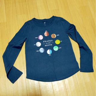 ギャップキッズ(GAP Kids)のギャップ　GAP キッズ　ガール　140 　L　新品　ロンT　カットソー　長袖(Tシャツ/カットソー)