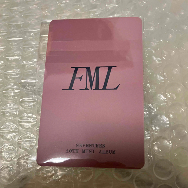 SEVENTEEN(セブンティーン)のSEVENTEEN セブチ FML  weverse 特典 スングァン トレカ エンタメ/ホビーのタレントグッズ(アイドルグッズ)の商品写真