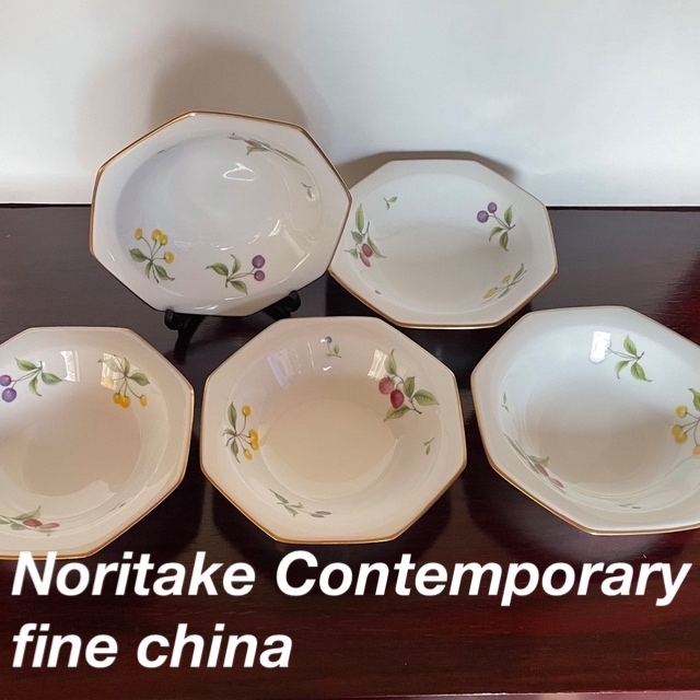 お値下げ❗️Noritake Contemporary  コンテンポラリー　5枚