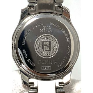 FENDI - 極美品! FENDI フェンディ 電池新品 レディース腕時計 デイト