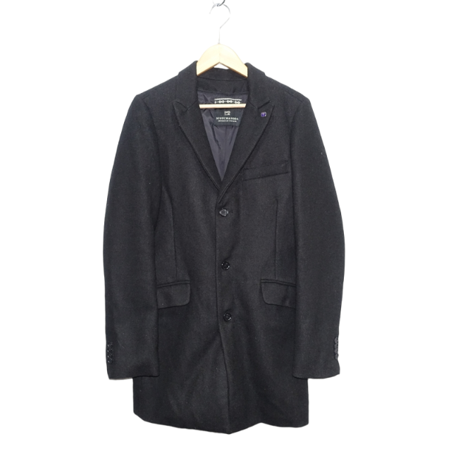 SCOTCH & SODA(スコッチアンドソーダ)のSCOTCH&SODA WOOL CHESTER COAT メンズのジャケット/アウター(チェスターコート)の商品写真