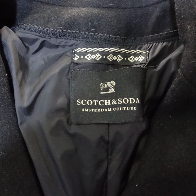 SCOTCH & SODA(スコッチアンドソーダ)のSCOTCH&SODA WOOL CHESTER COAT メンズのジャケット/アウター(チェスターコート)の商品写真