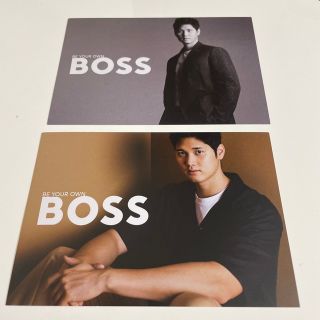 ボス(BOSS)の大谷翔平BOSSポストカード(スポーツ選手)