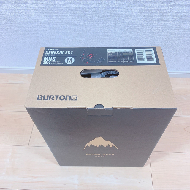 ⋆⸜ BURTON GENESIS EST メンズ　M 2014 バートン⸝⋆