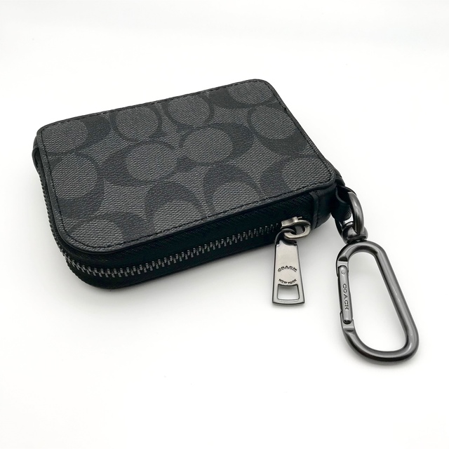 COACH - COACH ☆大人気☆ Lジップ キーケース シグネチャー
