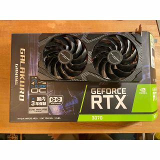 GALAKURO RTX3070 8gb/oc/df2 玄人志向 保証書アリ(PCパーツ)