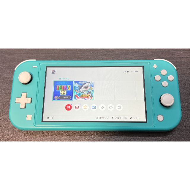 (538) 美品 整備済み 本体のみ Switch Lite ターコイズ