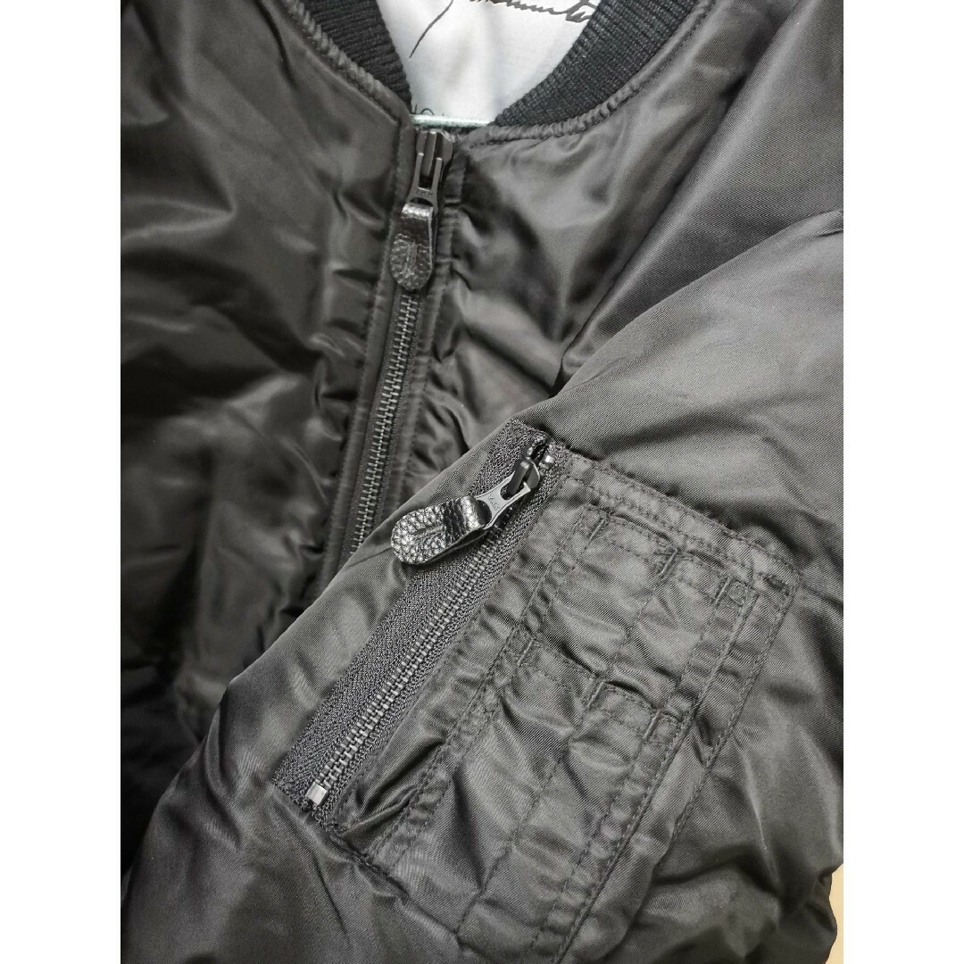 NEIGHBORHOOD(ネイバーフッド)の希少コラボ ヨウジヤマモト×ネイバーフッド MA-1ジャケット S メンズのジャケット/アウター(フライトジャケット)の商品写真