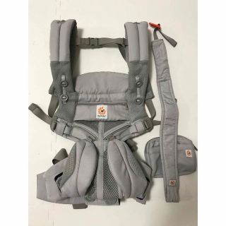 エルゴベビー(Ergobaby)のエルゴ　オムニ360 パールグレー(抱っこひも/おんぶひも)