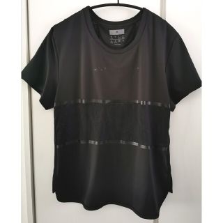 アディダスバイステラマッカートニー(adidas by Stella McCartney)のステラマッカートニー　半袖Tシャ OT ブラック黒(Tシャツ(半袖/袖なし))