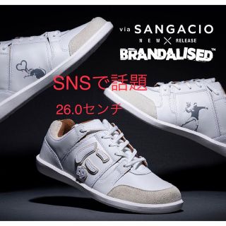 ニューバランス(New Balance)の【入手困難】スニーカー 26 バンクシー コラボ 限定 ユニセックス 抽選 希少(スニーカー)