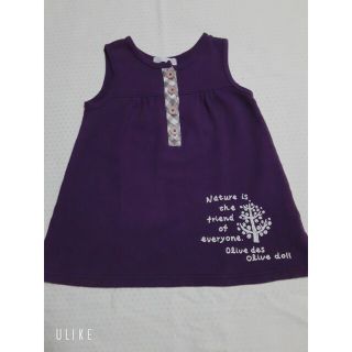 オリーブデオリーブ(OLIVEdesOLIVE)のOLIVEdesOLIVE DOLL♡トップス春秋女の子👧サイズ120 美品(Tシャツ/カットソー)