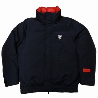 レア○GUESS ゲス ダウンジャケット ブラック メンズ3XL