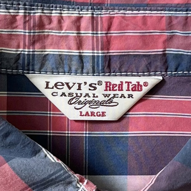 Levi's(リーバイス)のLevi's(USA)ビンテージコットンチェックBDシャツ メンズのトップス(シャツ)の商品写真