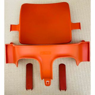 ストッケ(Stokke)のトリップトラップ　ベビーセット　ストッケ　オレンジ(その他)