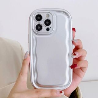 ⋆*新品未使用⋆* スマホケース シルバー iPhoneXS Max(iPhoneケース)