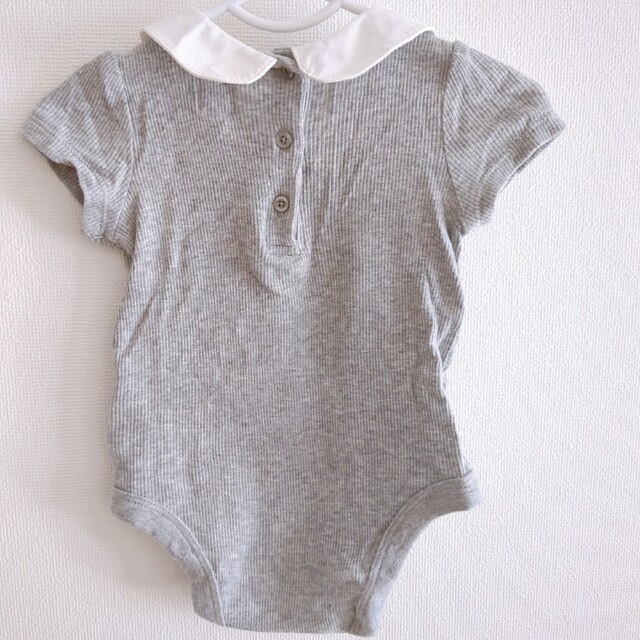 babyGAP(ベビーギャップ)のbaby Gap 襟付きロンパース　70 キッズ/ベビー/マタニティのベビー服(~85cm)(ロンパース)の商品写真