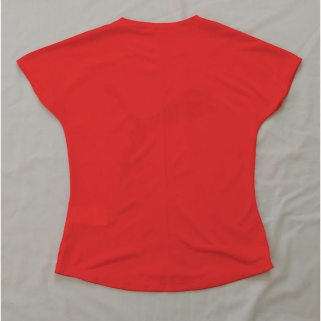 PUMA(プーマ)のPUMAプーマ 半袖シャツ Sサイズ レッド レディースのトップス(Tシャツ(半袖/袖なし))の商品写真