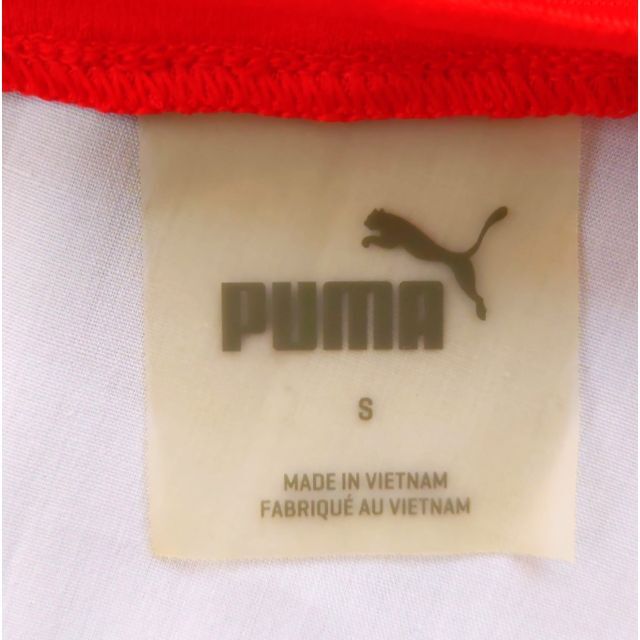 PUMA(プーマ)のPUMAプーマ 半袖シャツ Sサイズ レッド レディースのトップス(Tシャツ(半袖/袖なし))の商品写真