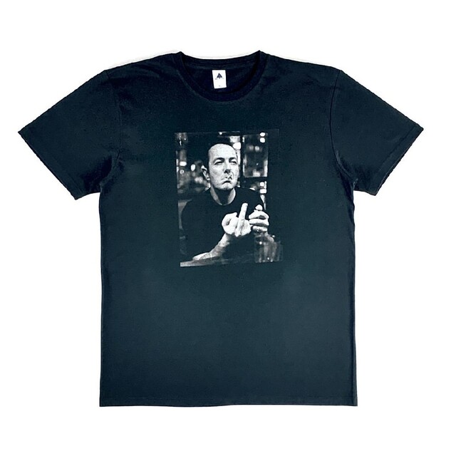 新品 ジョーストラマー クラッシュ UKパンク バンド FUCK 中指 Tシャツ