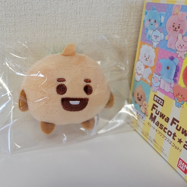 BT21(ビーティーイシビル)のBT21 ふわふわマスコット2 SHOOKY エンタメ/ホビーのCD(K-POP/アジア)の商品写真