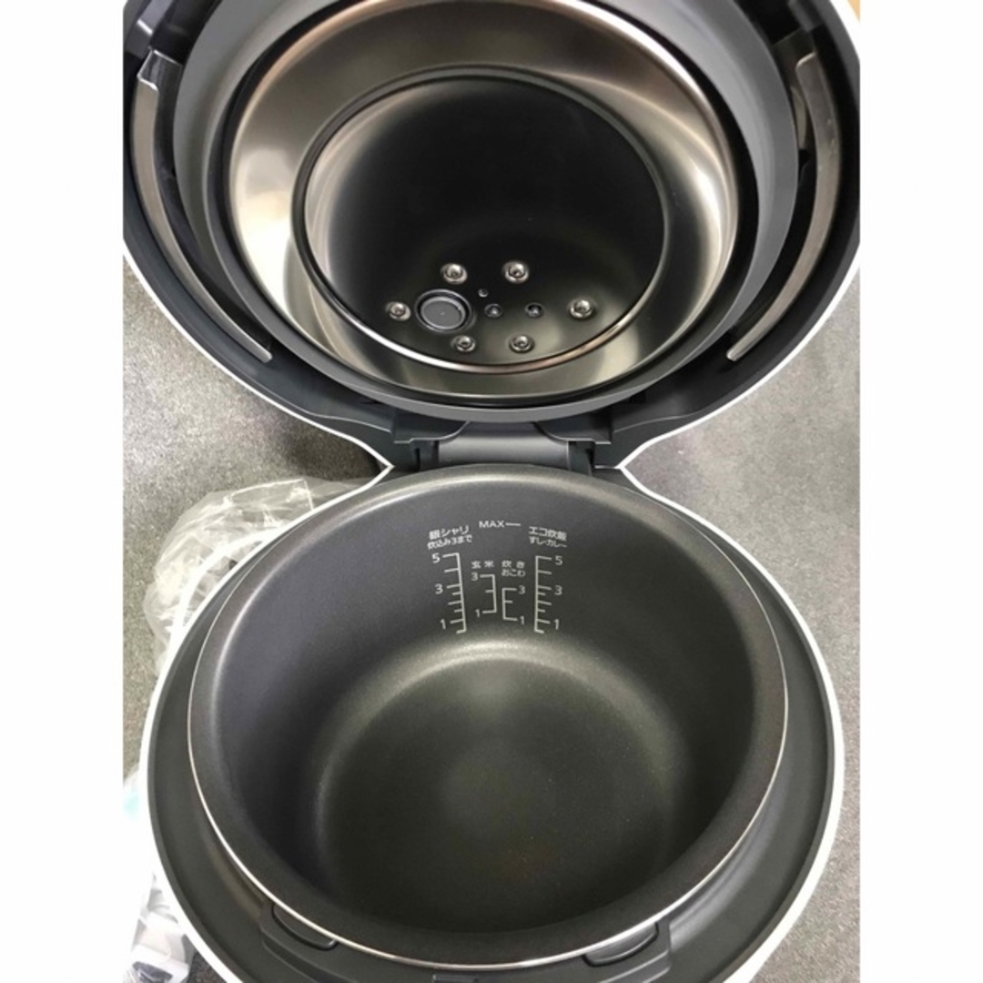 パナソニック 炊飯器 5合 圧力IH SR-NB102-W 展示品未使用