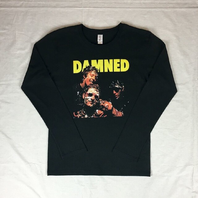 新品 ダムド DAMNED ロンドン パンク バンド ジャケット 写真 ロンT