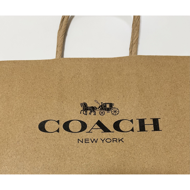 COACH(コーチ)のcoachコーチ紙袋ショッパー レディースのバッグ(ショップ袋)の商品写真