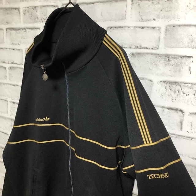 adidas - 70s⭐️adidas TECHNO トラックジャケット L 刺繍トレ adidas - 70s⭐️adidas TECHNO トラックジャケット L 刺繍トレ